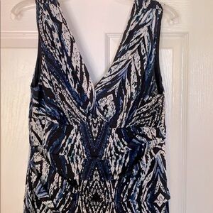 DRESS BARN TIEDYE IKAT DRESS